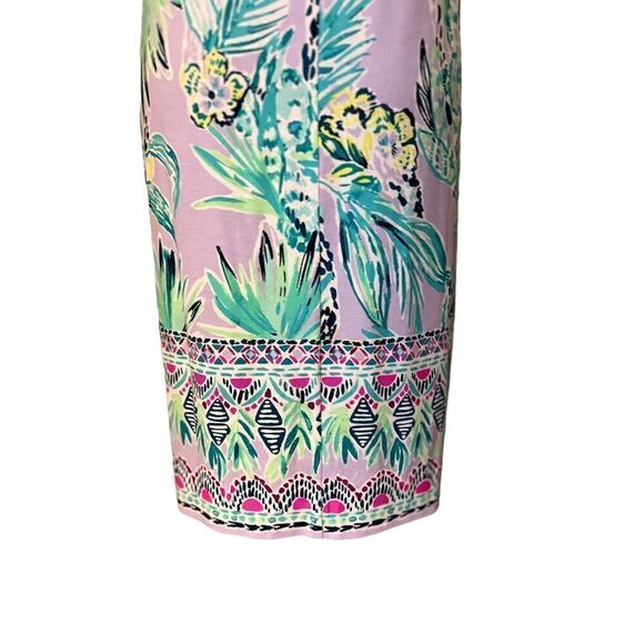 LILLY PULITZER FAWSETT Small Off the Shoulder Dress Lilac Verbena - Picture 11 of 16